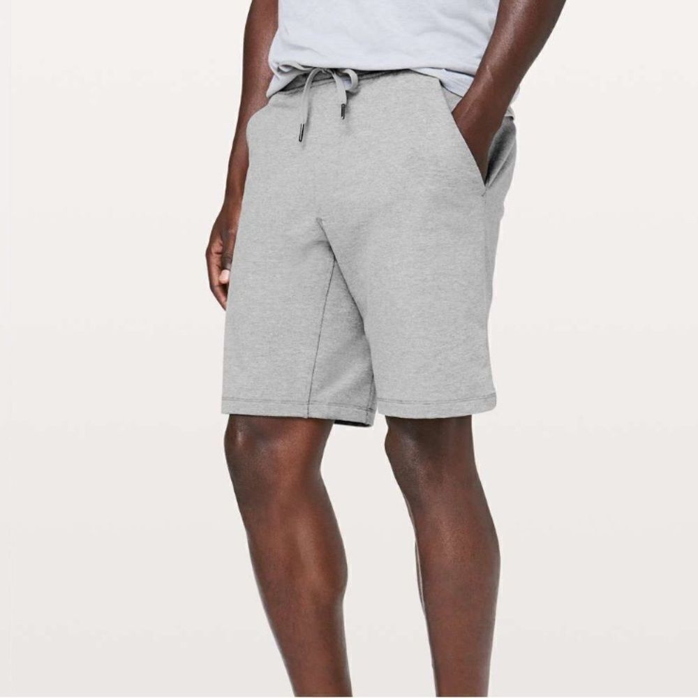 Lululemon City Sweat Short *9.5" Heathered Core Medium Grey Medium